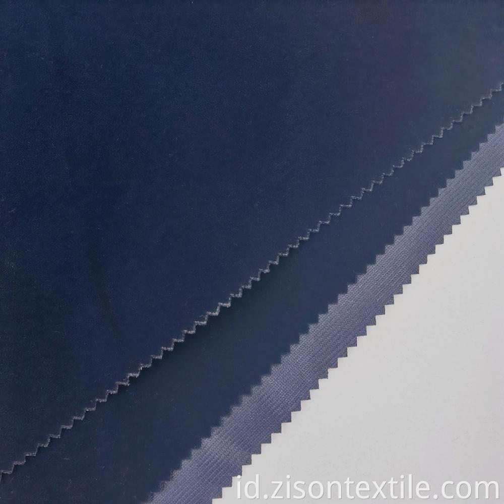 Customized Plain Dye Flocking Coat Fabric